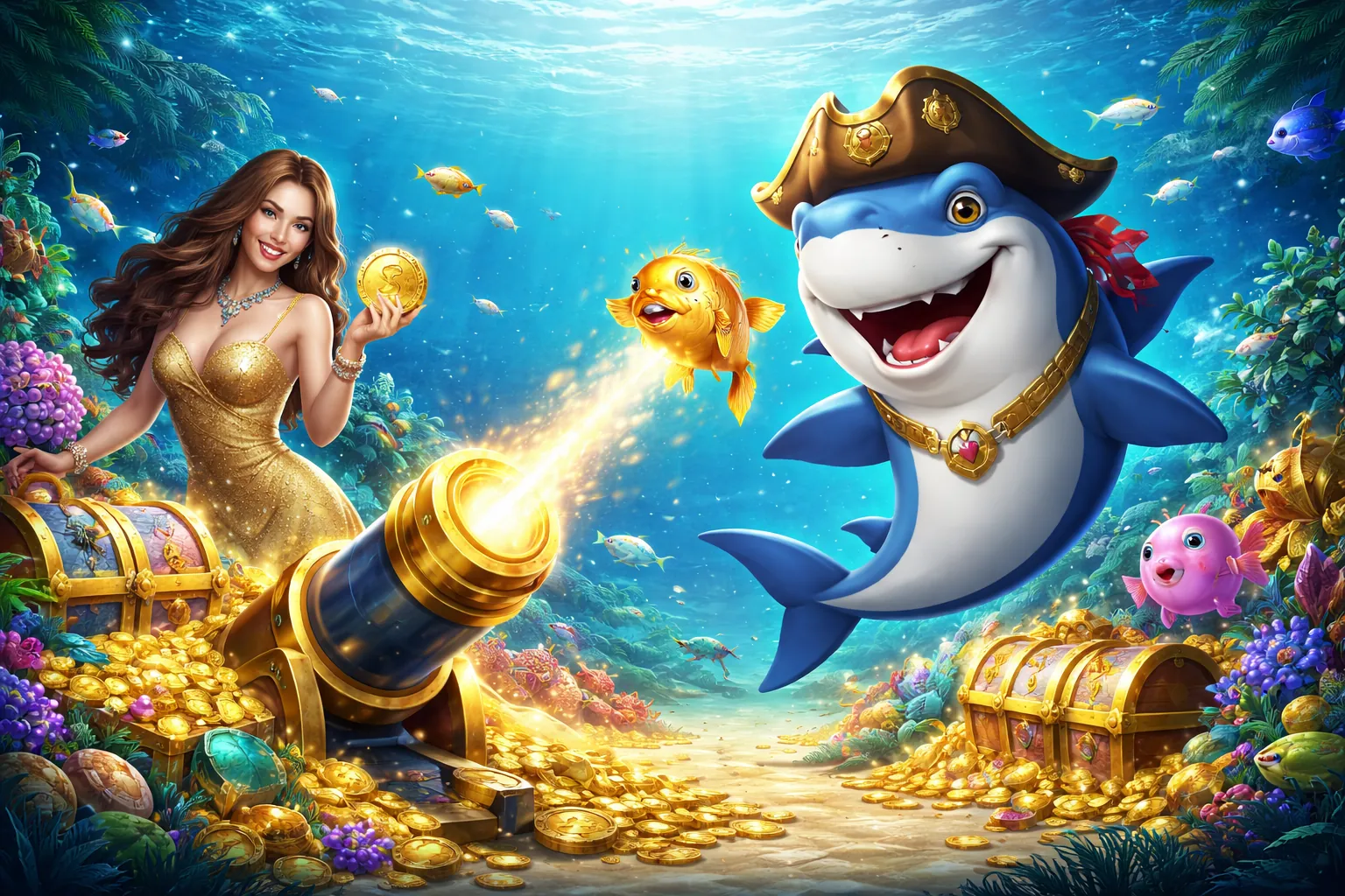 Hình ảnh chính trò chơi bắn cá OKBET App